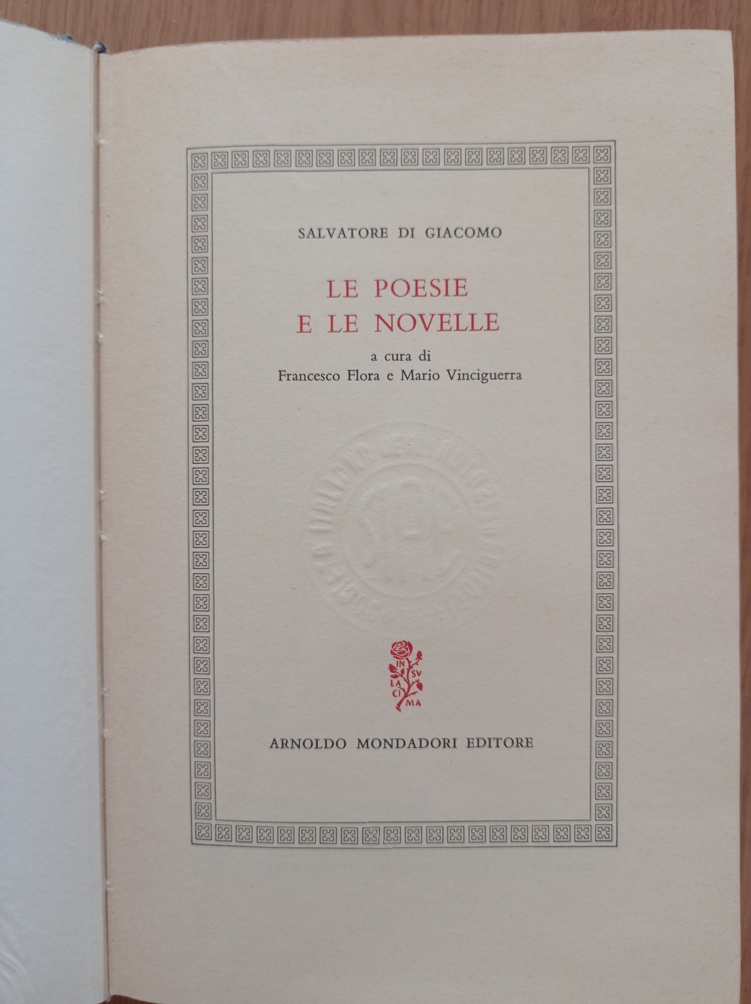 Il teatro e le cronache/Le poesie e le novelle - copertina