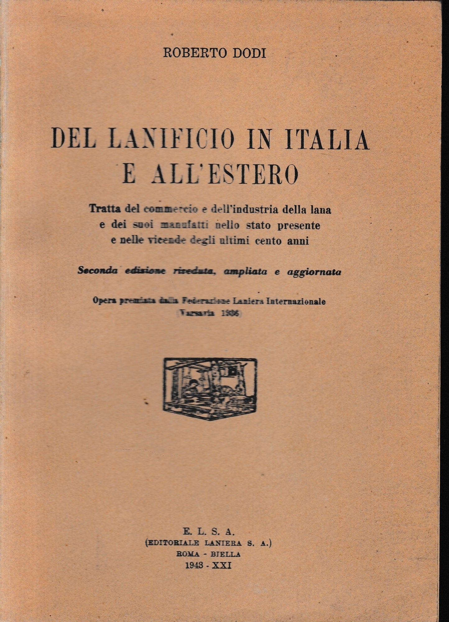 Del lanificio in Italia e all'estero - copertina