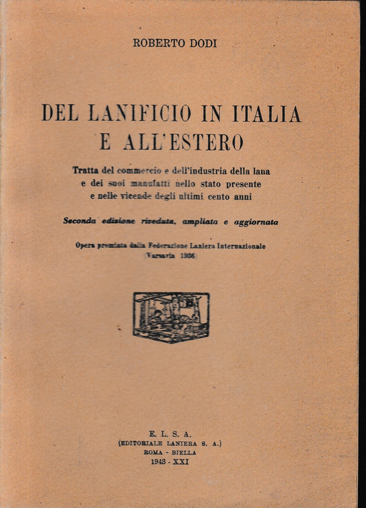 Del lanificio in Italia e all'estero - copertina