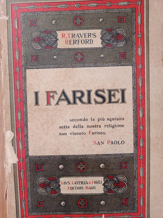 I Farisei - copertina