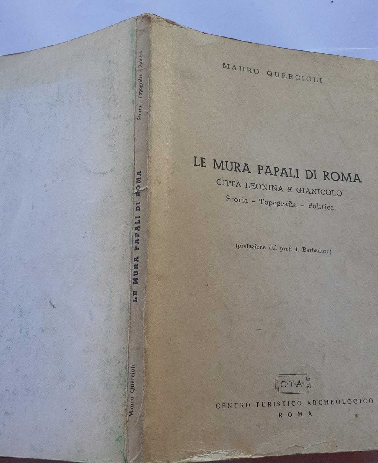 Le mura papali di Roma - copertina