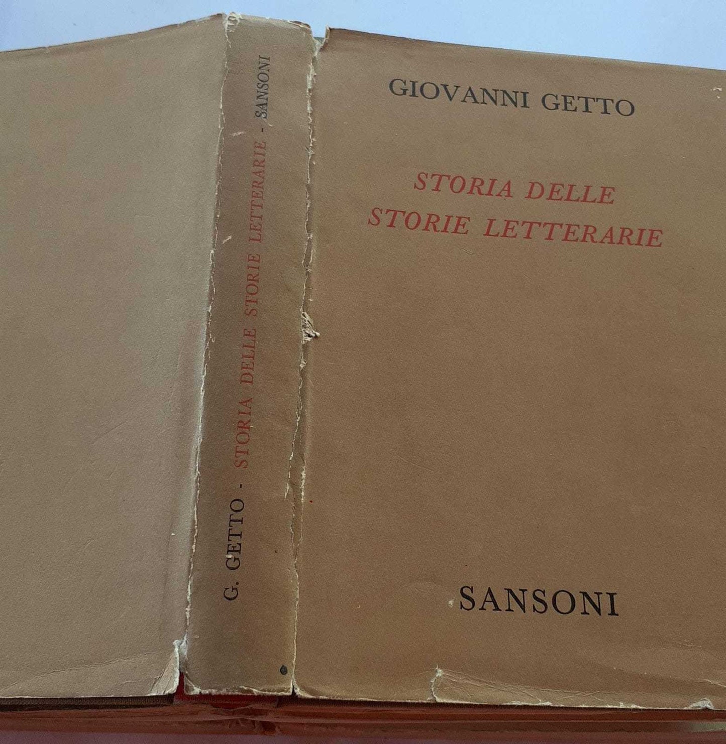 Storia delle storie letterarie - copertina