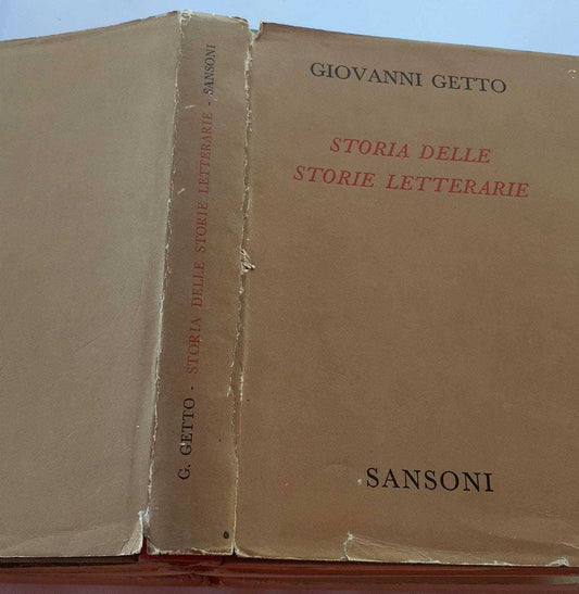 Storia delle storie letterarie - copertina