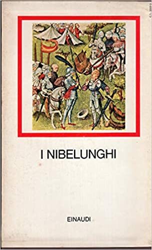 I Nibelunghi,  tavole illustrate fuori testo a colori , 8 miniature medioevali , Collana : I Millenni - copertina