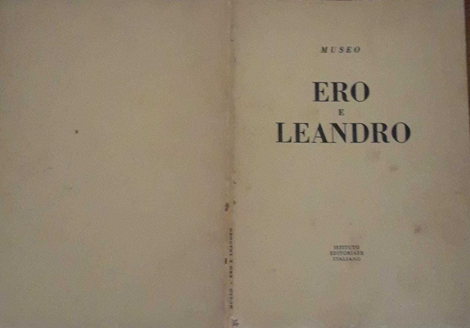 Ero e Leandro - copertina