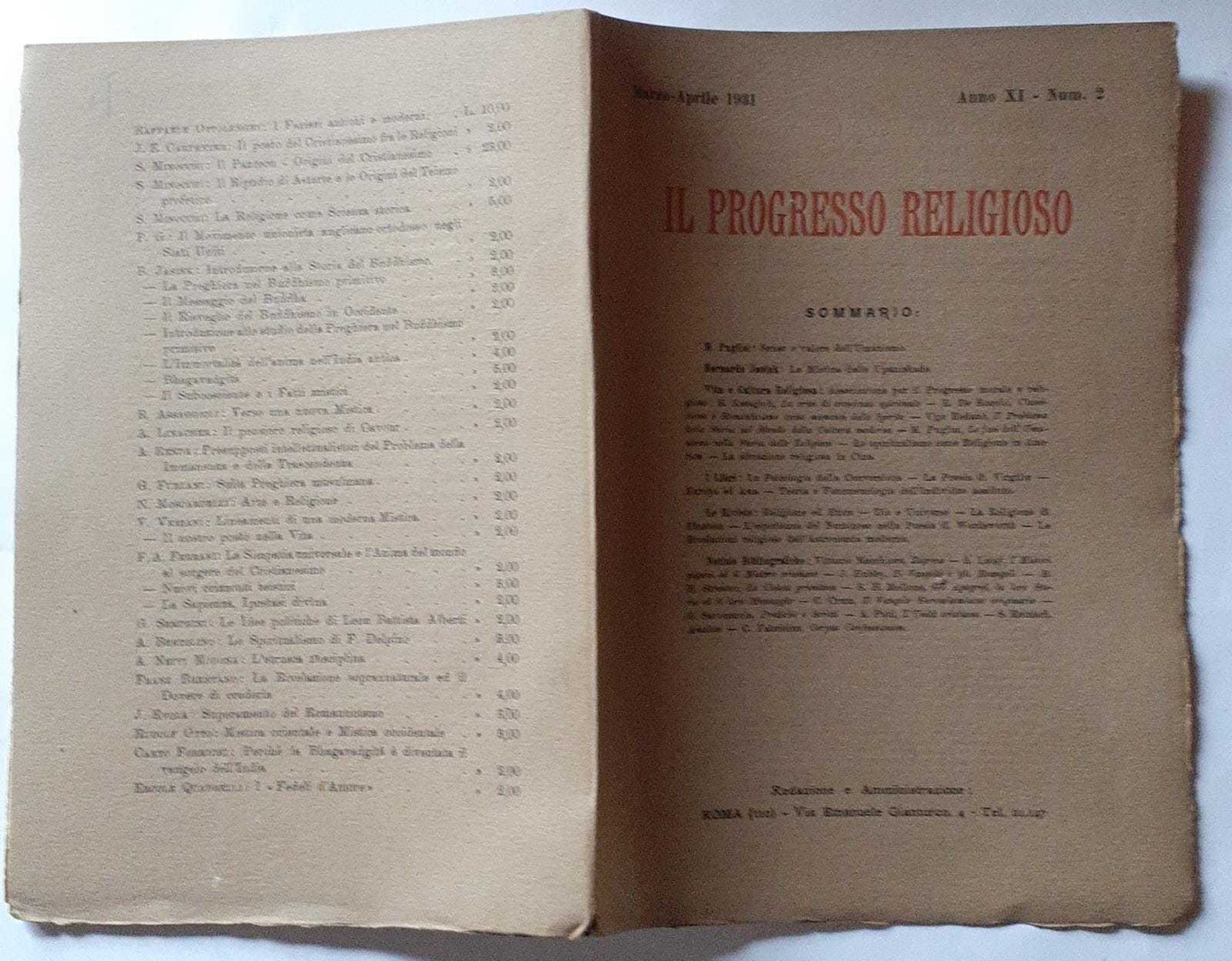 Il progresso religioso N.2 - copertina