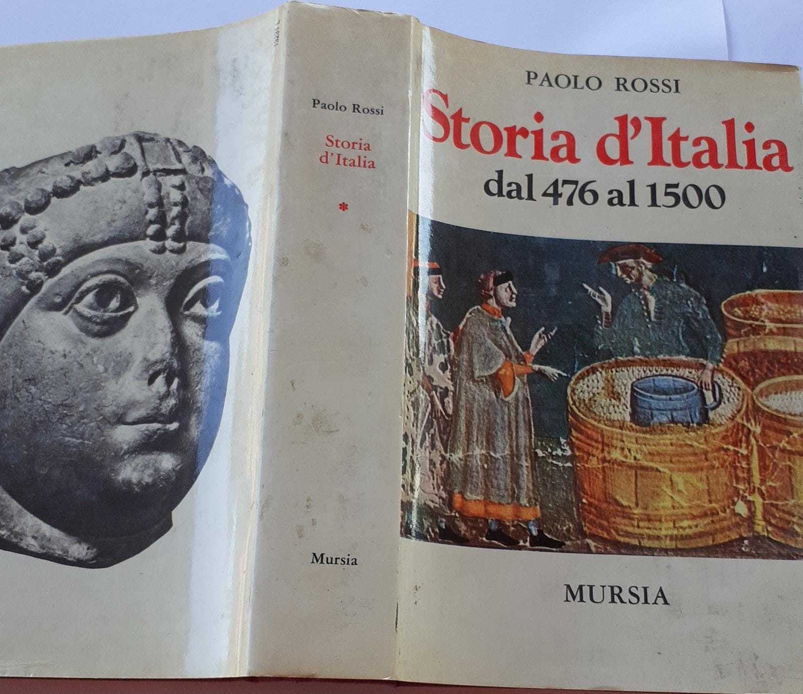 Storia d'Italia dal 476 al 1500 - copertina