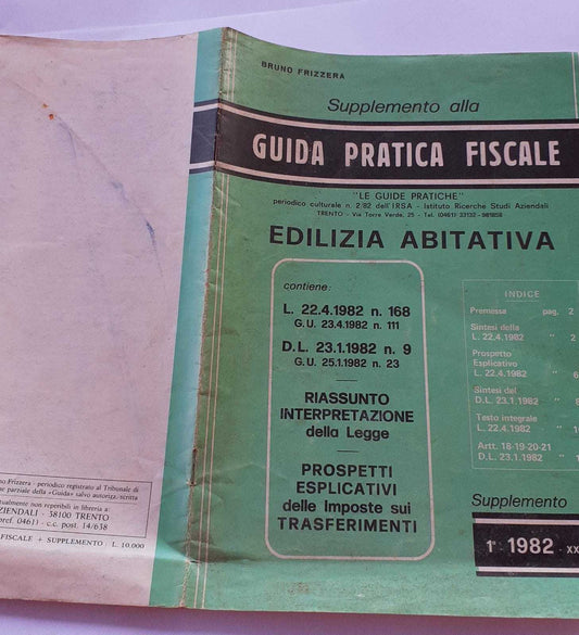 Guida pratica fiscale. Edilizia abitativa - copertina