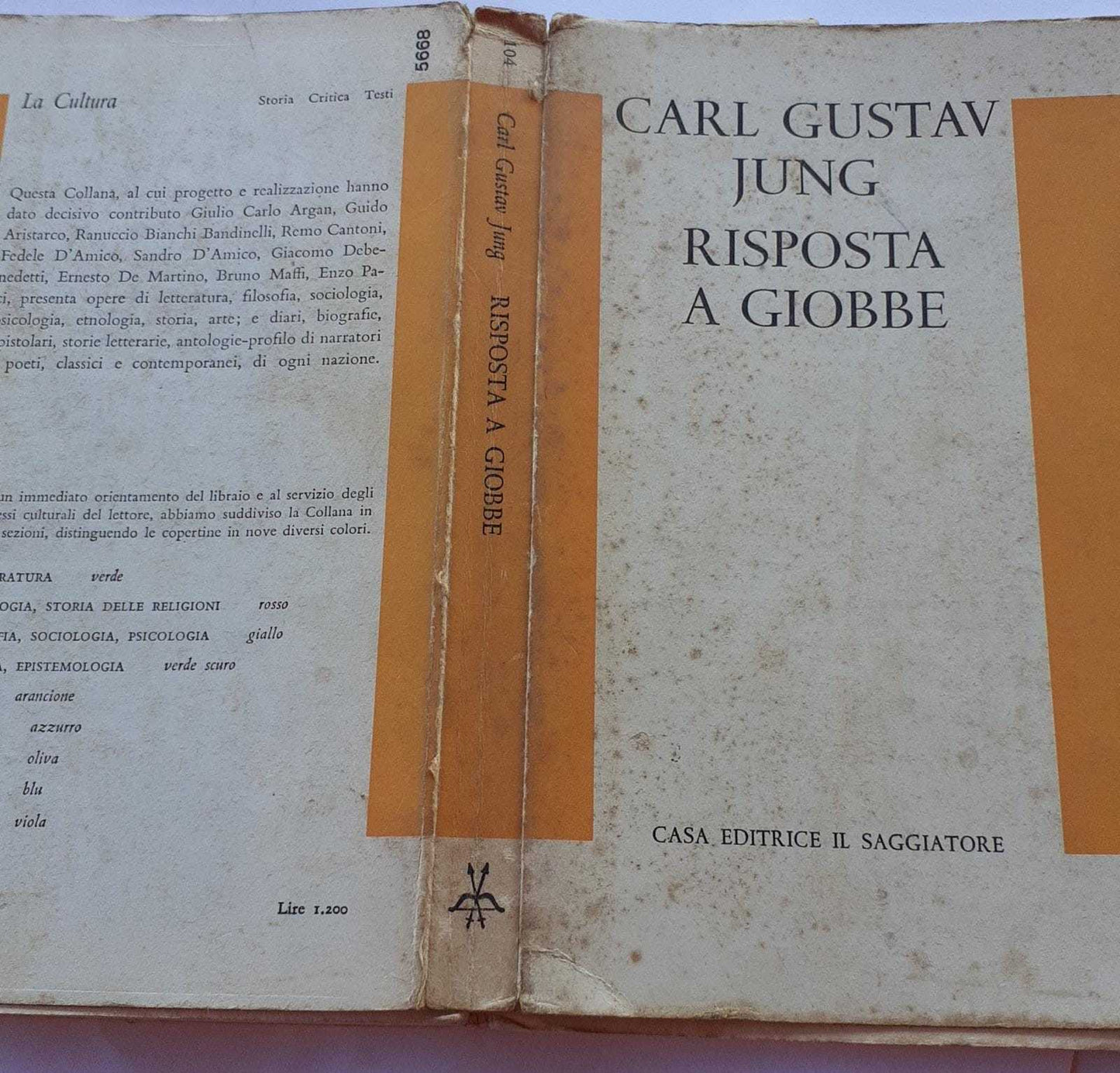 Risposta a Giobbe - copertina