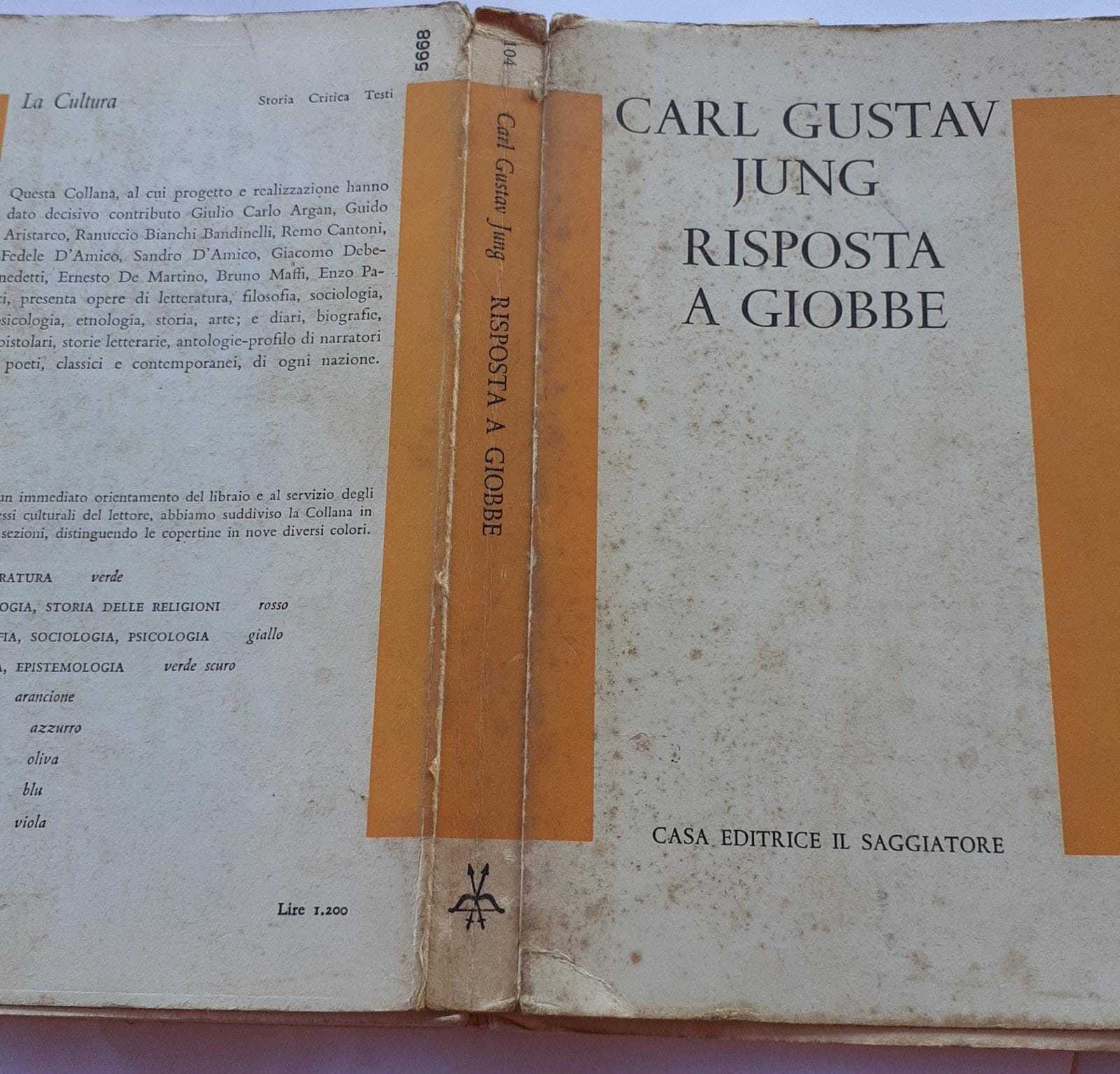 Risposta a Giobbe - copertina