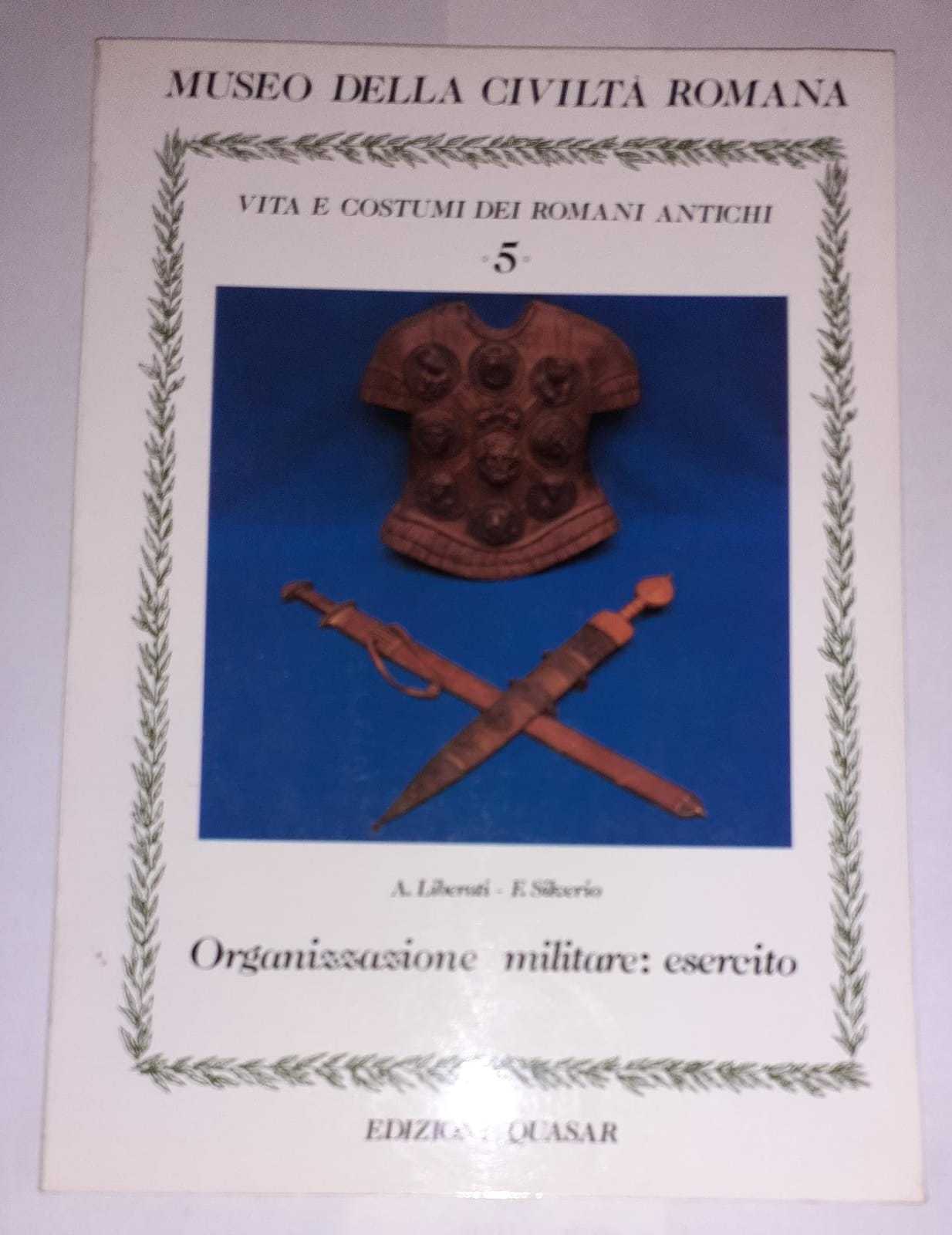 Organizzazione miltare: esercito - copertina