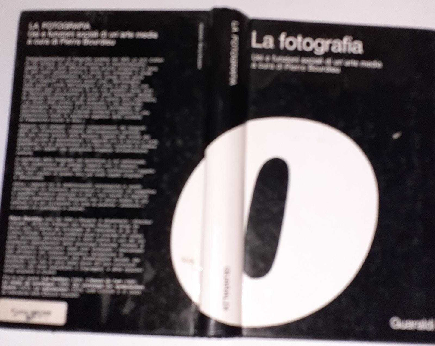 La fotografia - copertina