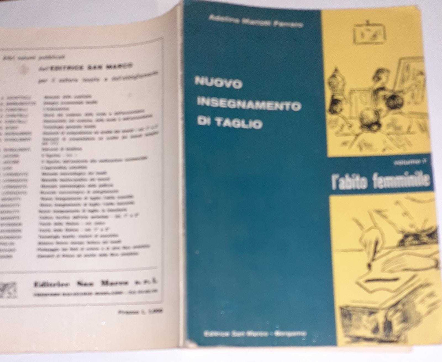 Nuovo insegnamento di taglio - copertina