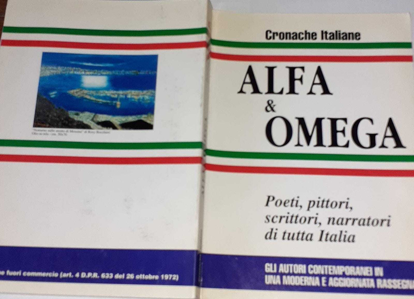 Alfa e Omega Poeti, pittori, scrittori, narratori di tutta Italia - copertina