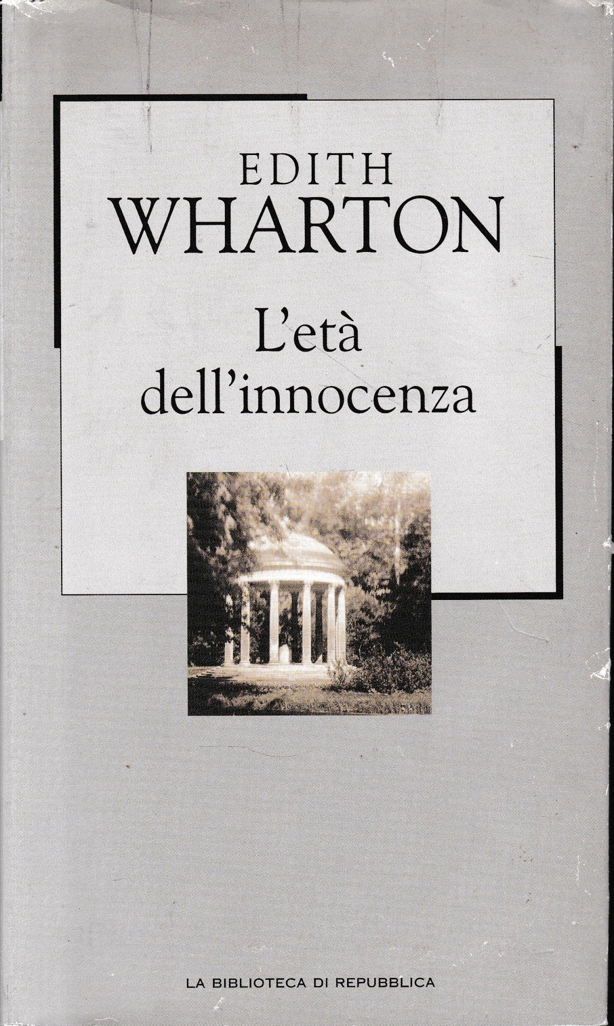 L' età dell'innocenza - copertina