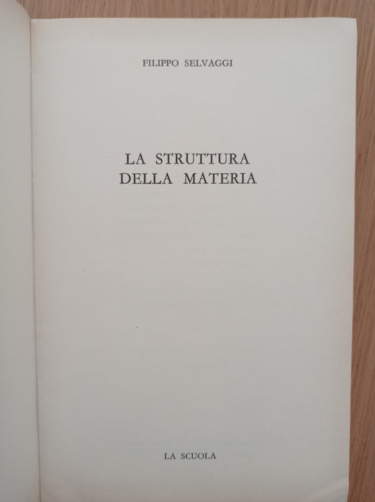 La struttura della materia - copertina
