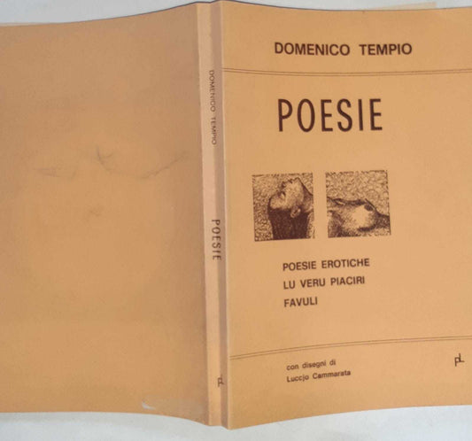 Poesie. Poesie erotiche. Lu veru piaciri. Favuli - copertina