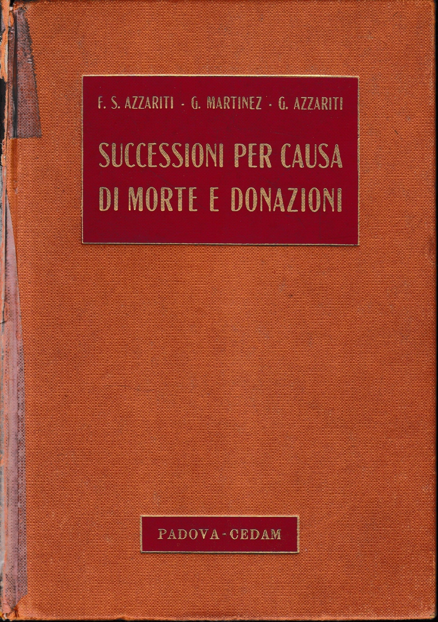 Successioni per causa di morte e donazioni - copertina
