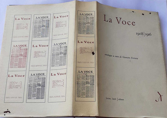 La voce 1908/1916 - copertina