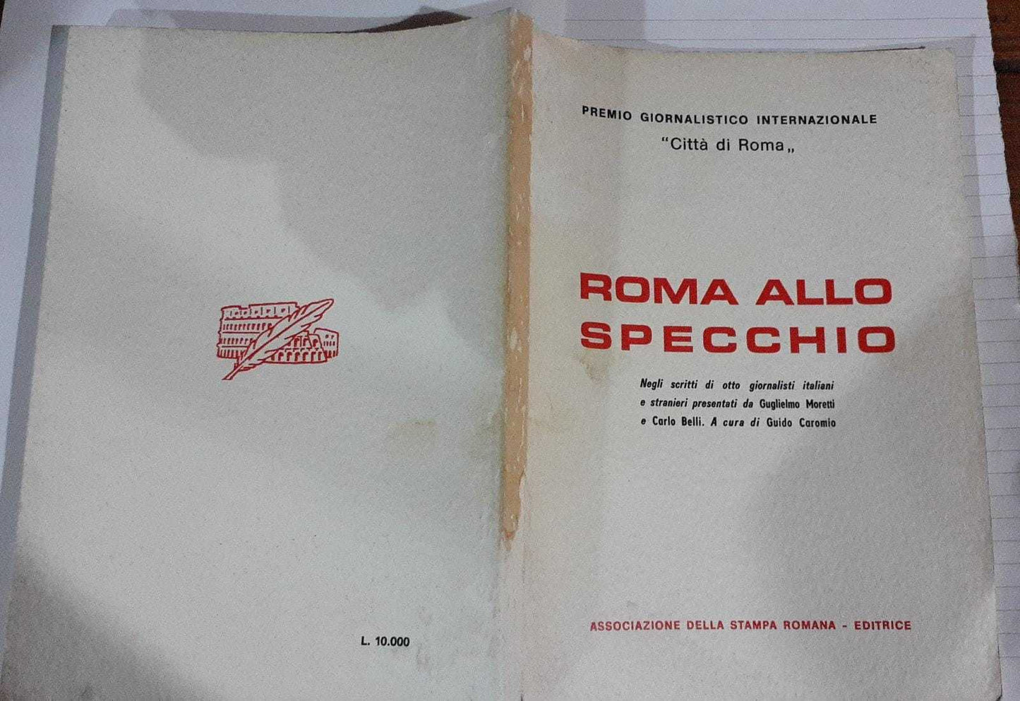 Roma allo specchio - copertina