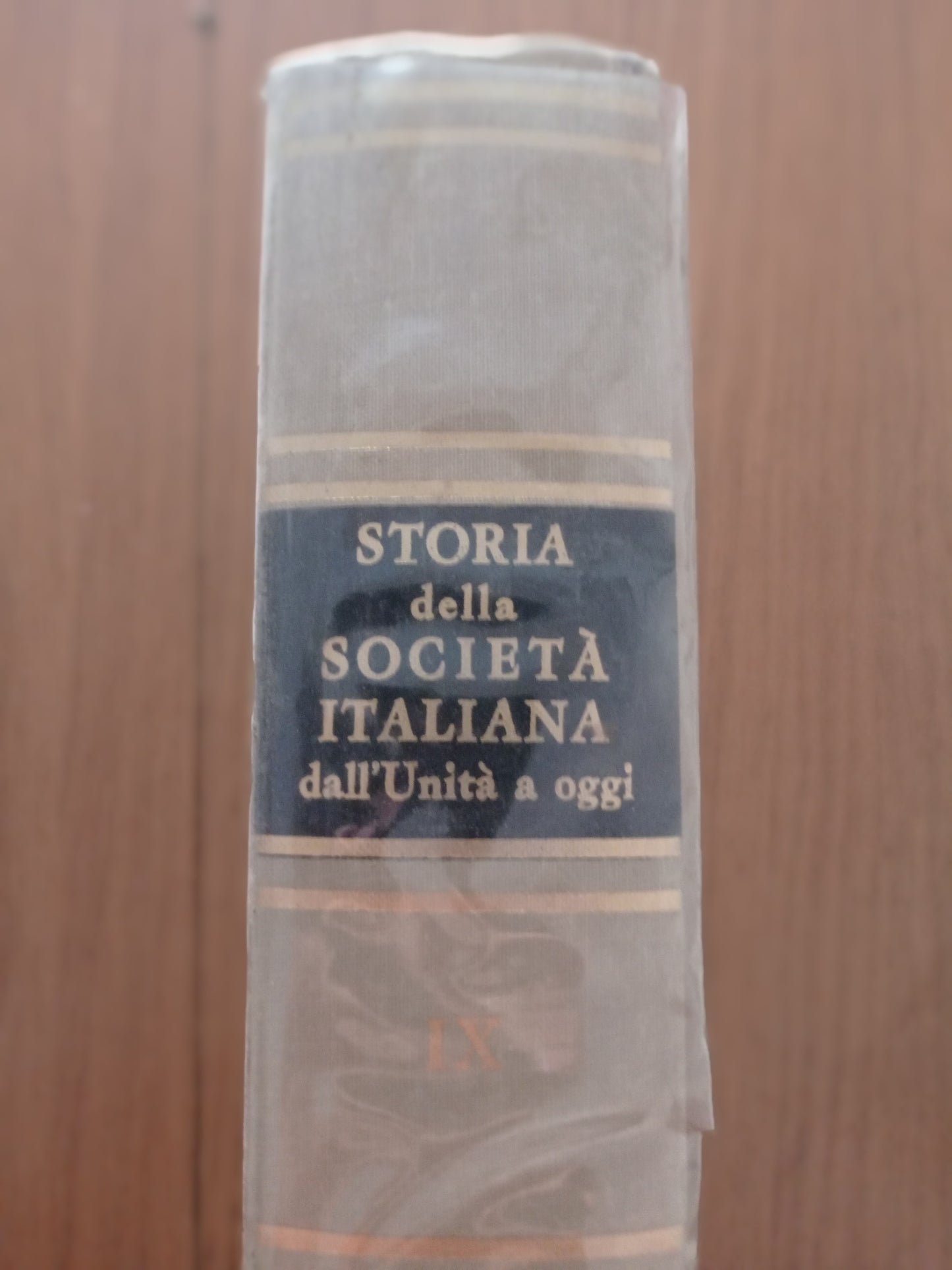 Storia della società italiana dall'Unità a oggi Vol. IX - copertina