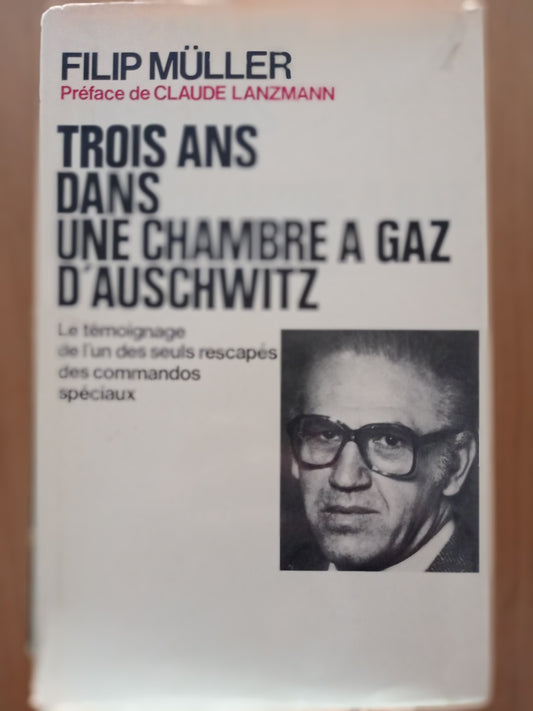 Trois ans dans une chambre à gaz d\'Auschwitz - copertina