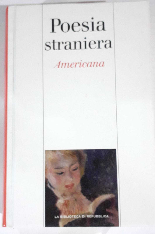 Antologia della poesia americana - copertina