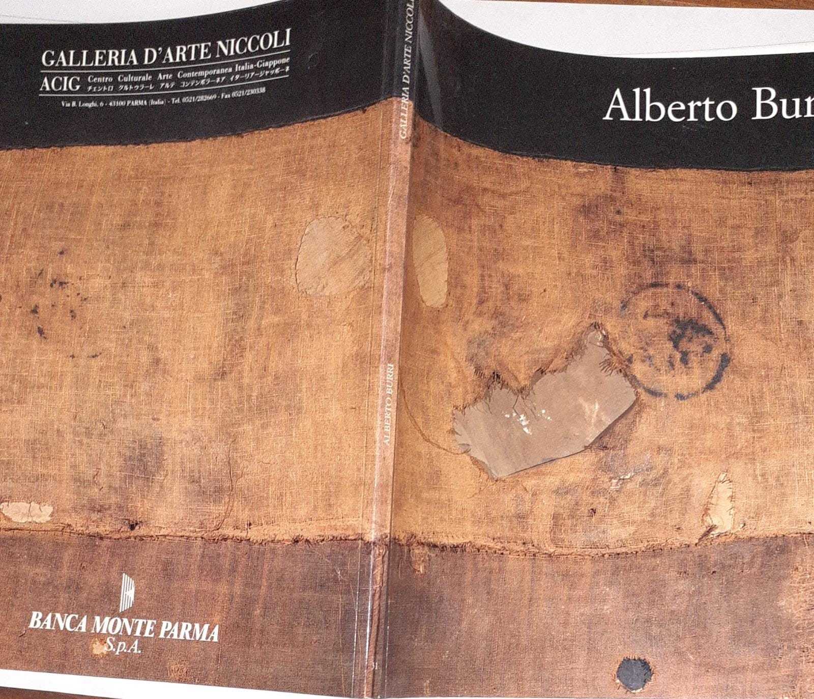Alberto Burri - copertina