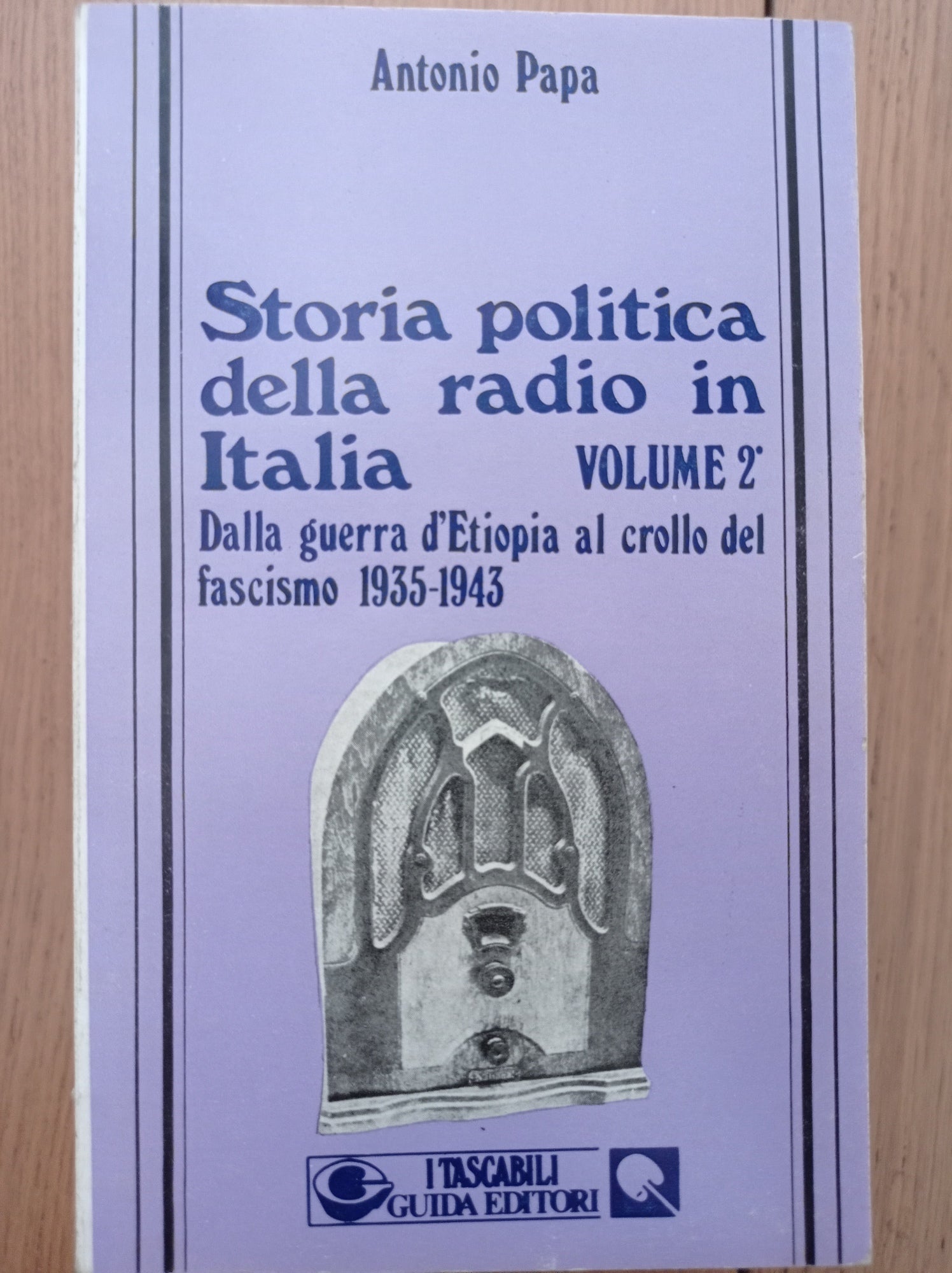 Storia politica della radio in Italia - copertina