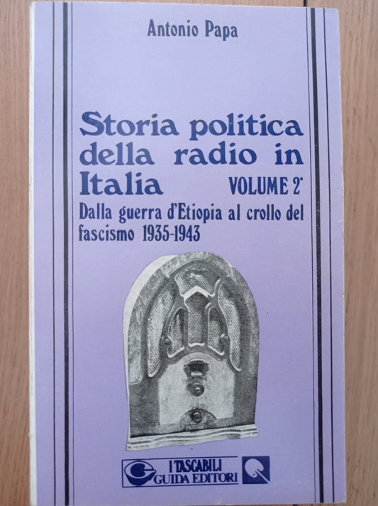 Storia politica della radio in Italia - copertina