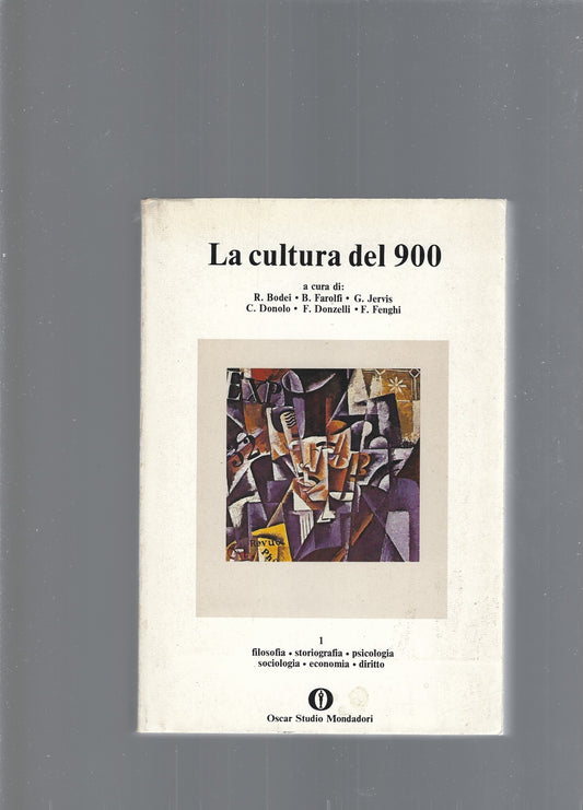 LA CULTURA DEL 900 - copertina