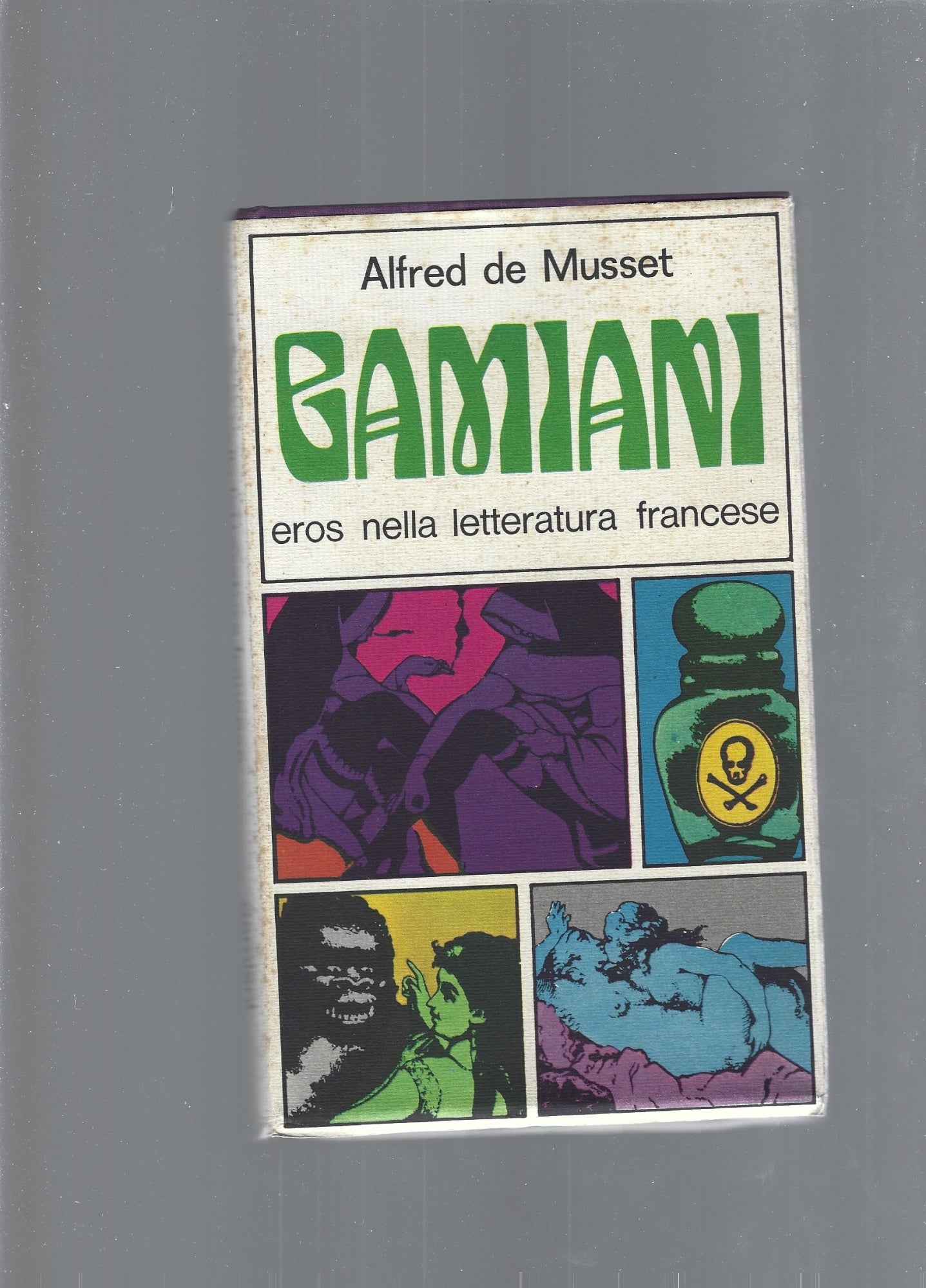 GAMIANI, eros nella letteratura francese - copertina