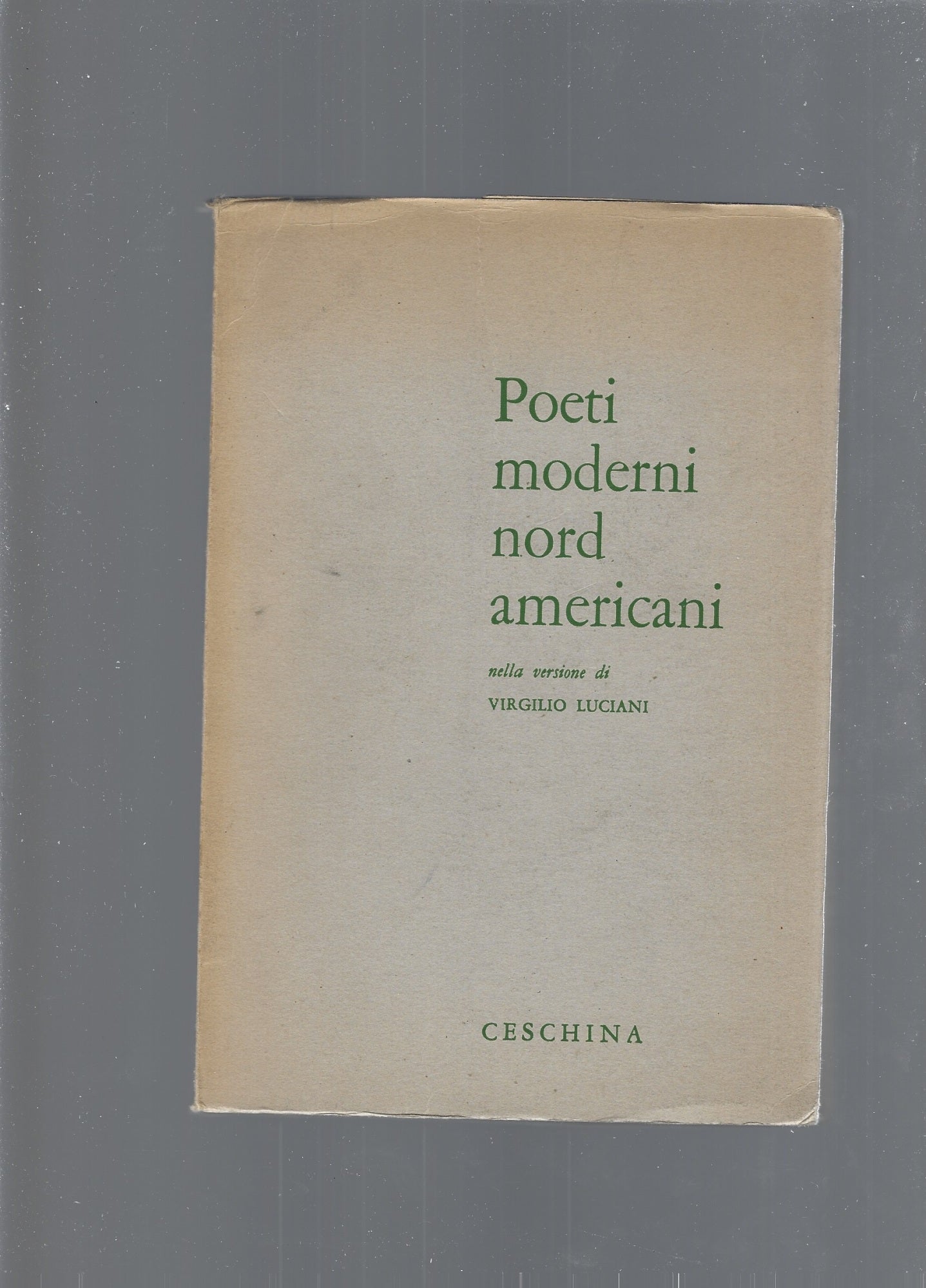POETI MODERNI NORD AMERICANI - copertina