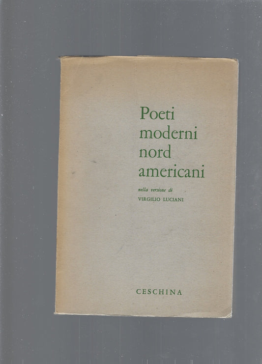 POETI MODERNI NORD AMERICANI - copertina