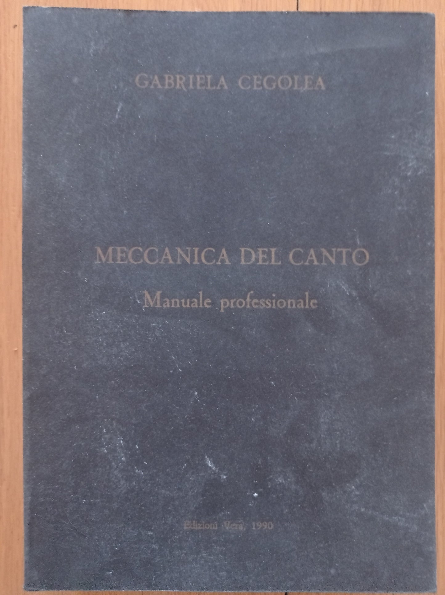 Meccanica del canto - copertina