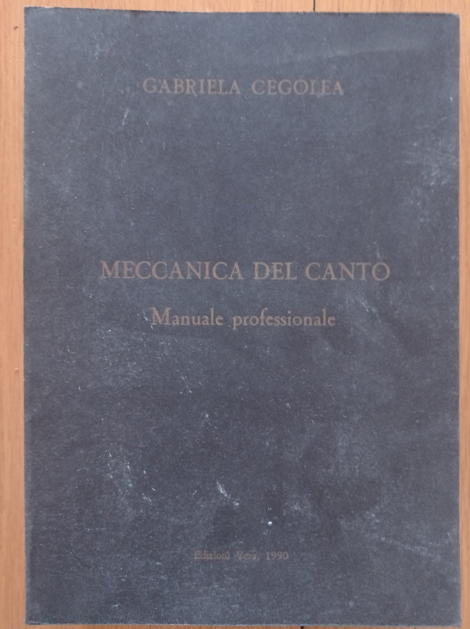 Meccanica del canto - copertina