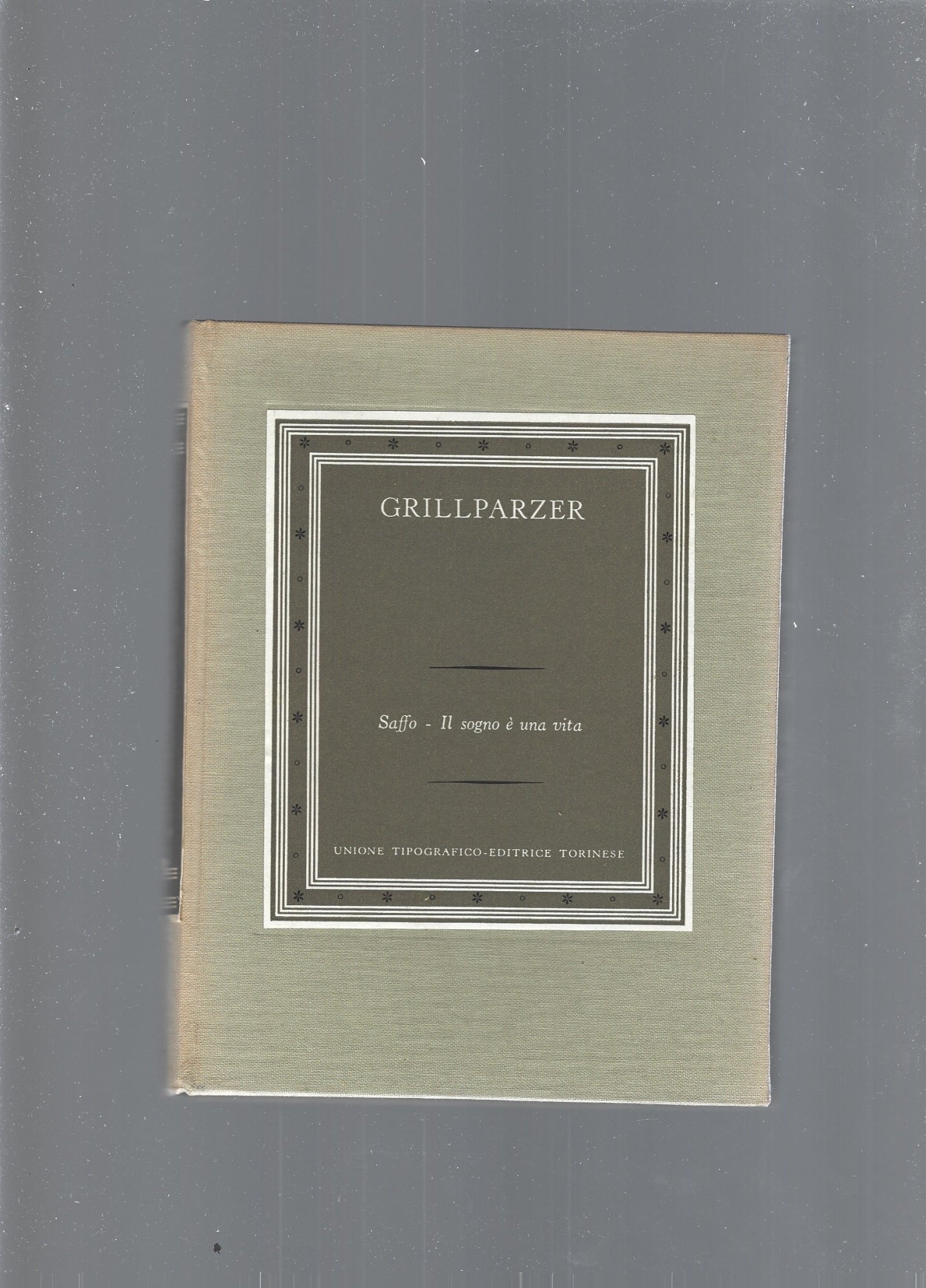 SAFFO,  IL SOGNO E' UNA VITA - copertina