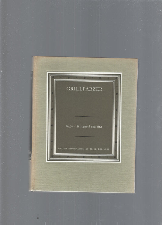 SAFFO,  IL SOGNO E' UNA VITA - copertina