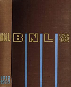 La Banca Nazionale del Lavoro 1913 - 1963 - copertina