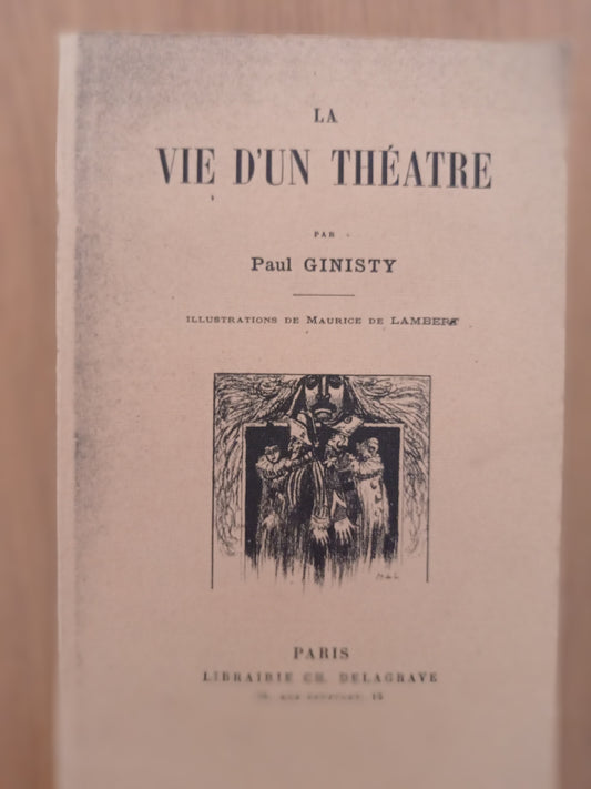 La vie d'un theatre - copertina