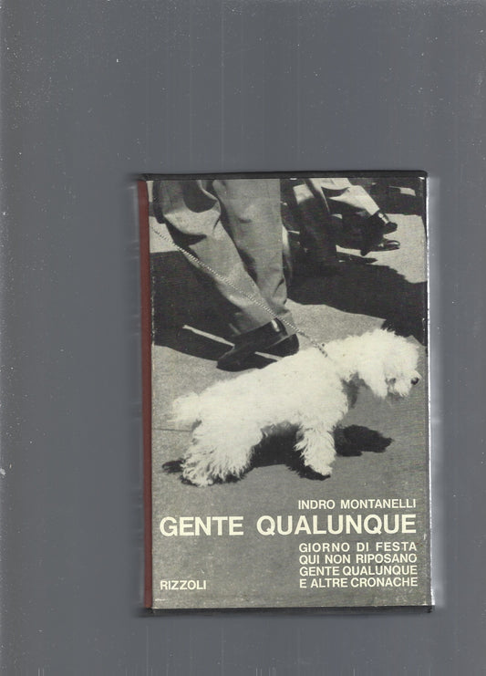 GENTE QUALUNQUE - copertina