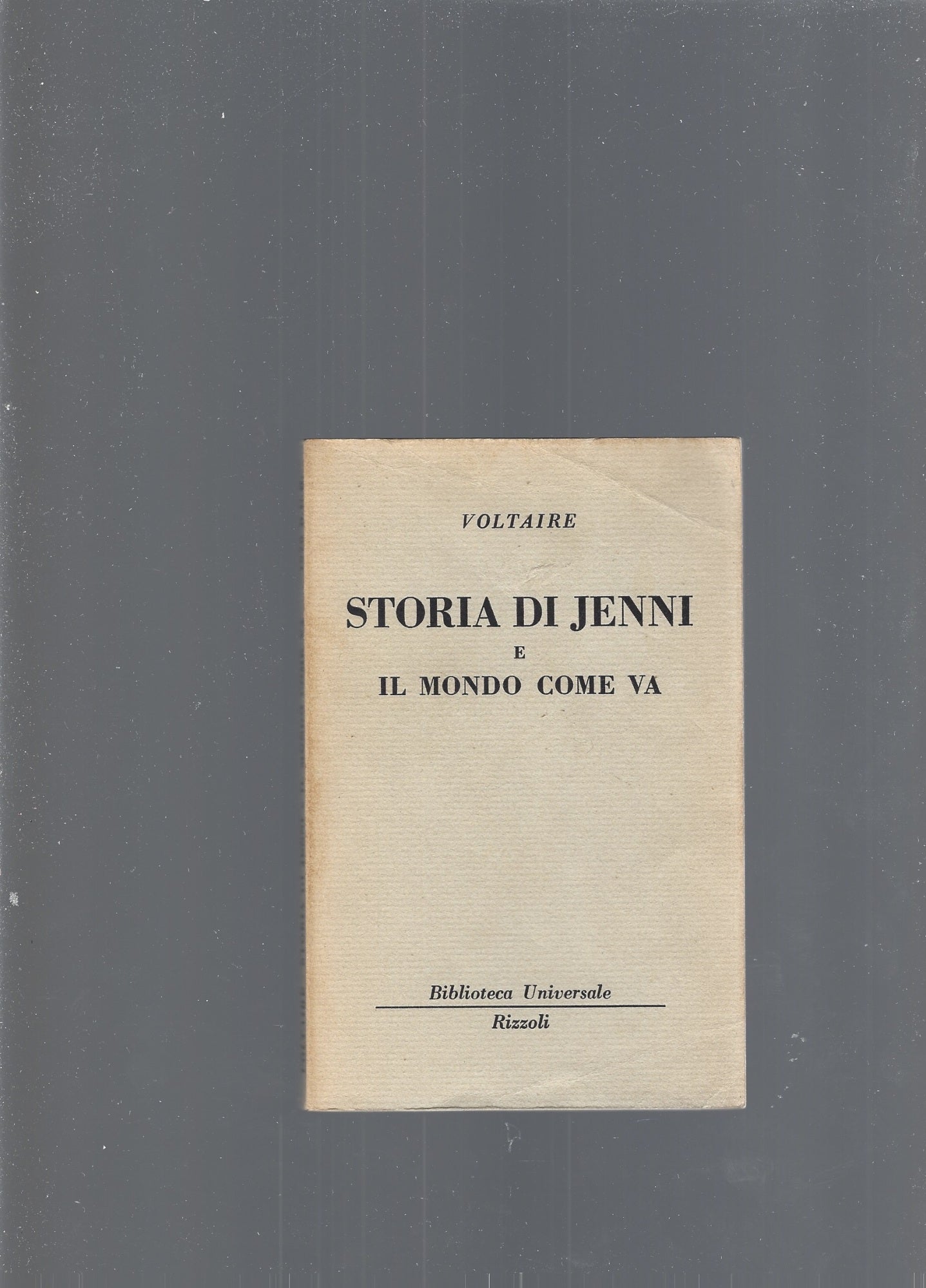 STORIA DI JENNI E IL MONDO COME VA - copertina