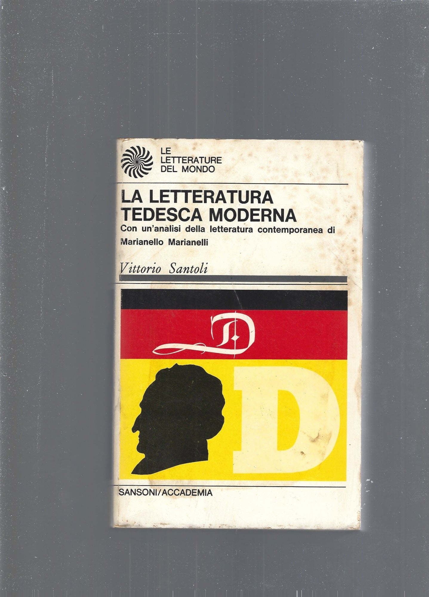 LA LETTERATURA TEDESCA MODERNA - copertina