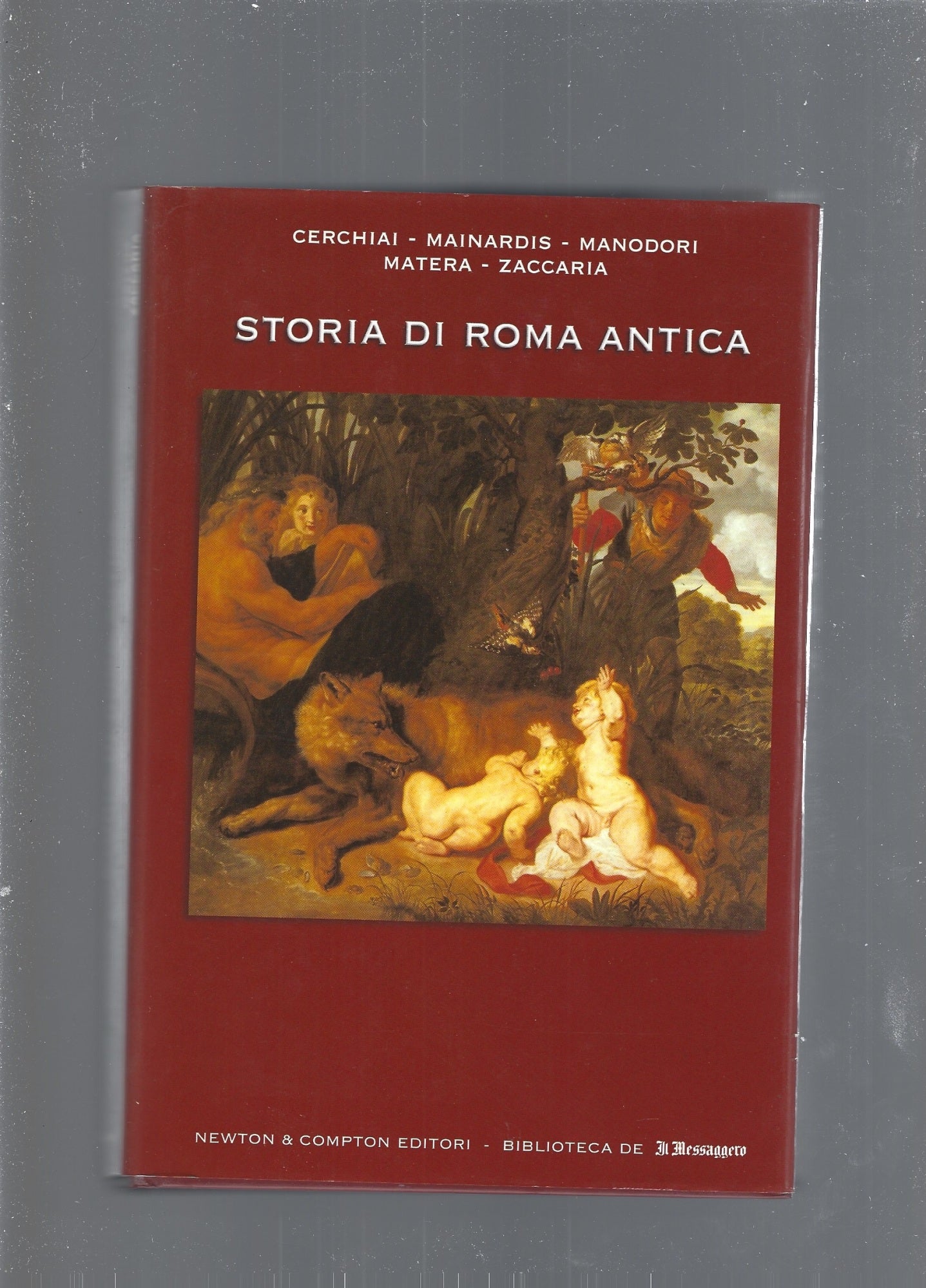 Storia di Roma antica - copertina