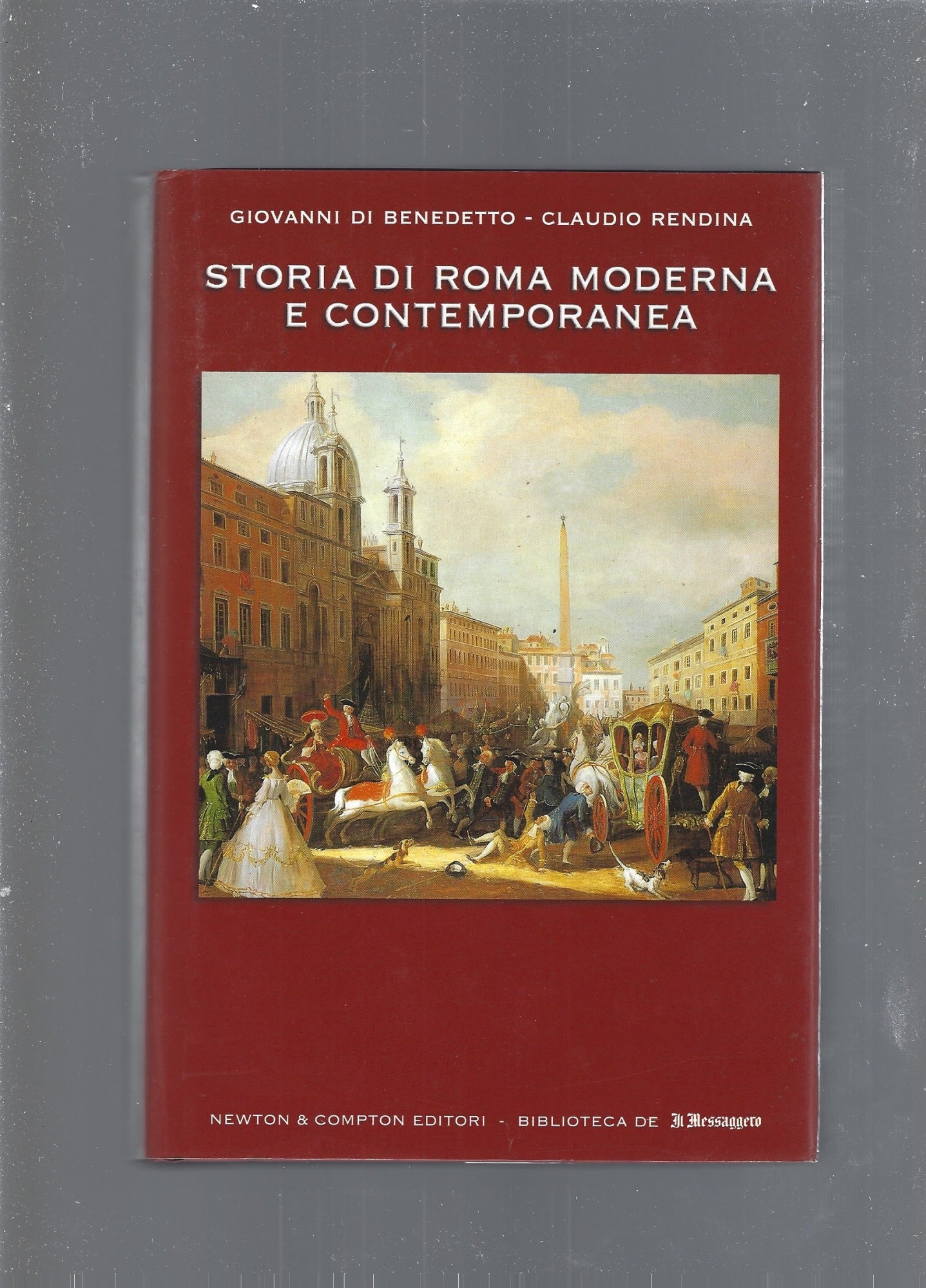 Storia di Roma Moderna e Contemporanea - copertina