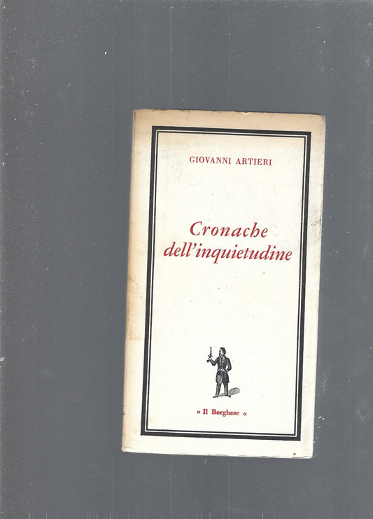 CRONACHE DELL'INQUIETUDINE - copertina