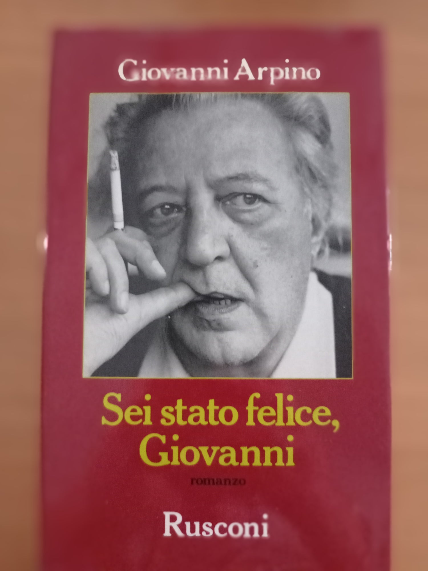 Sei stato felice, Giovanni - copertina