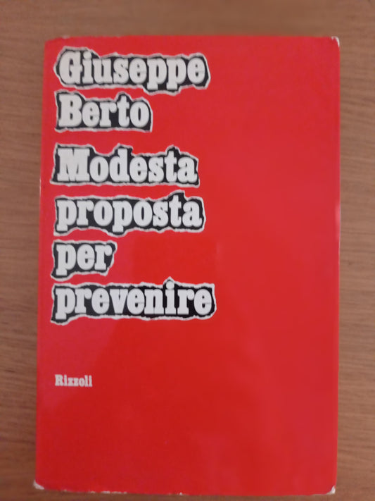 Modesta proposta per prevenire - copertina