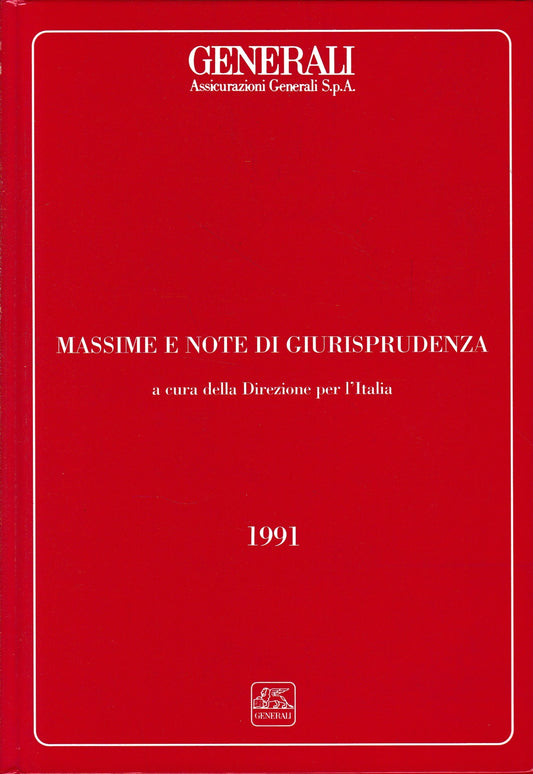 Massime e note di giurisprudenza - copertina