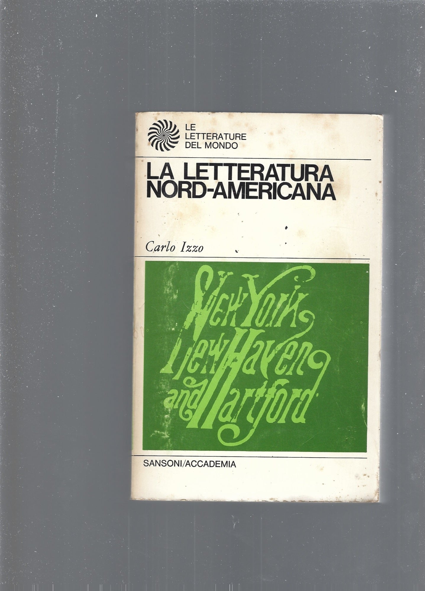 LA LETTERATURA NORD-AMERICANA - copertina